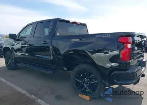 2024 Chevrolet Silverado 1500 4Wd Short Bed Custom Trail Boss z USA, uszkodzony, nr VIN 3GCUDCED9RG366664